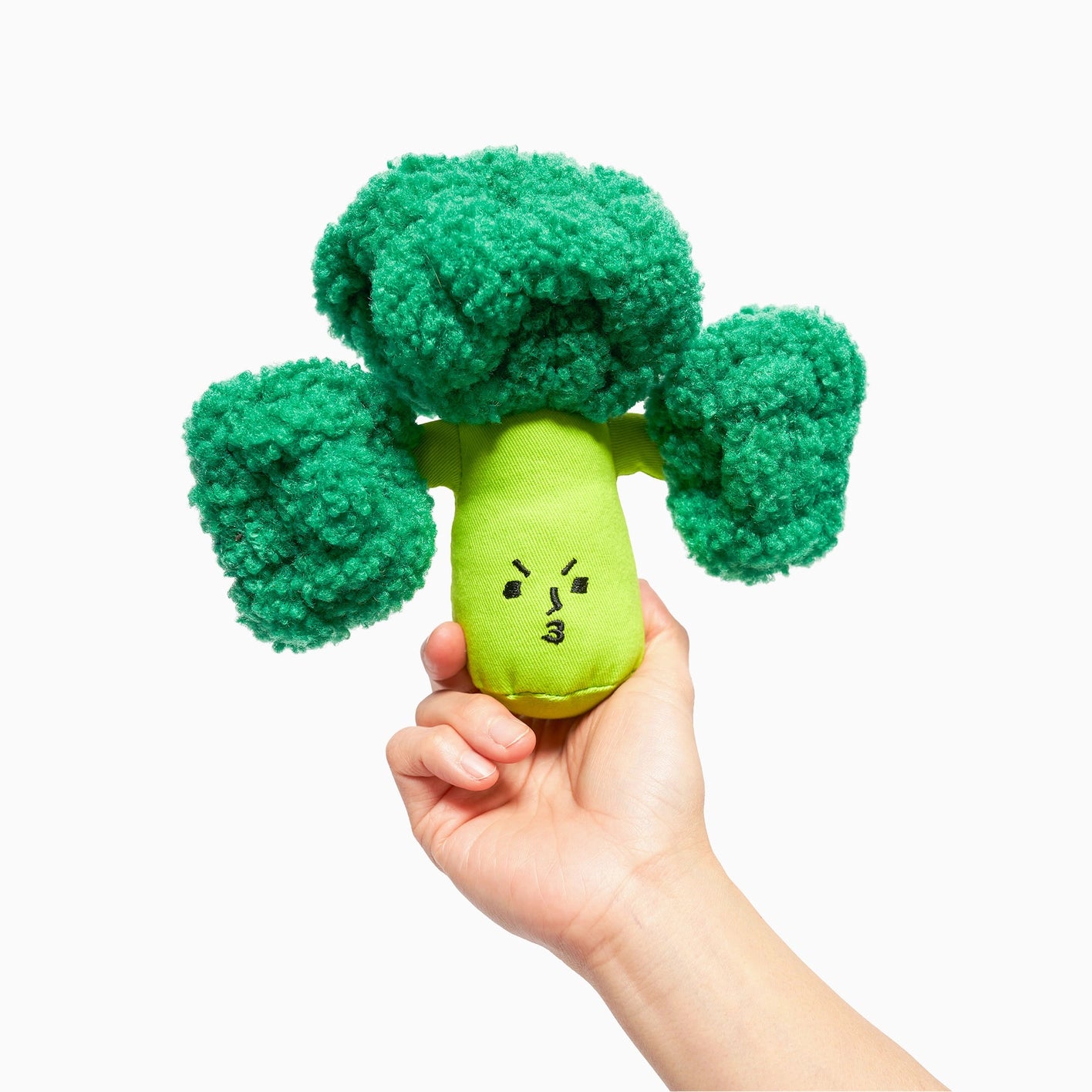 The Furry Folks Broccoli Nose Work Toy