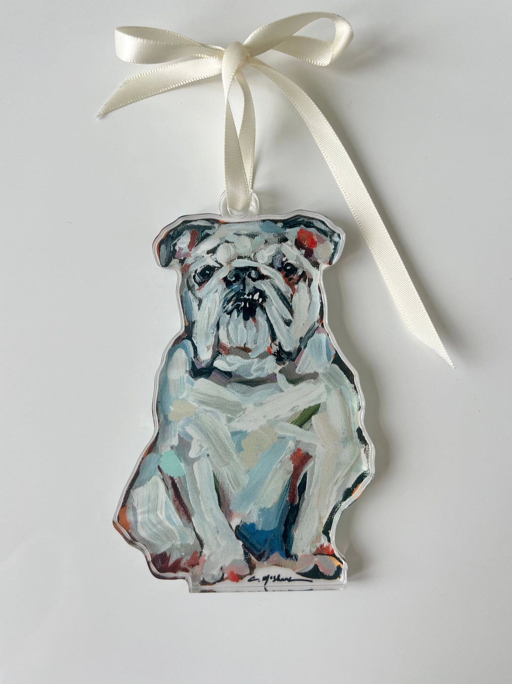 Chelsea McShane Dog Ornament