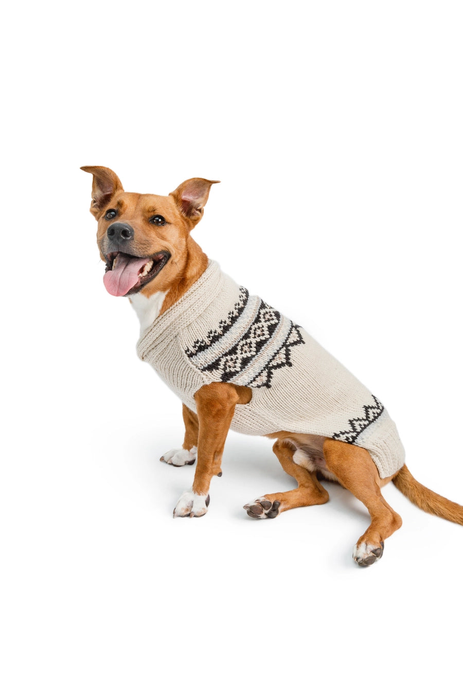 Chilly Dog Alpaca Cream Wyatt Sweater