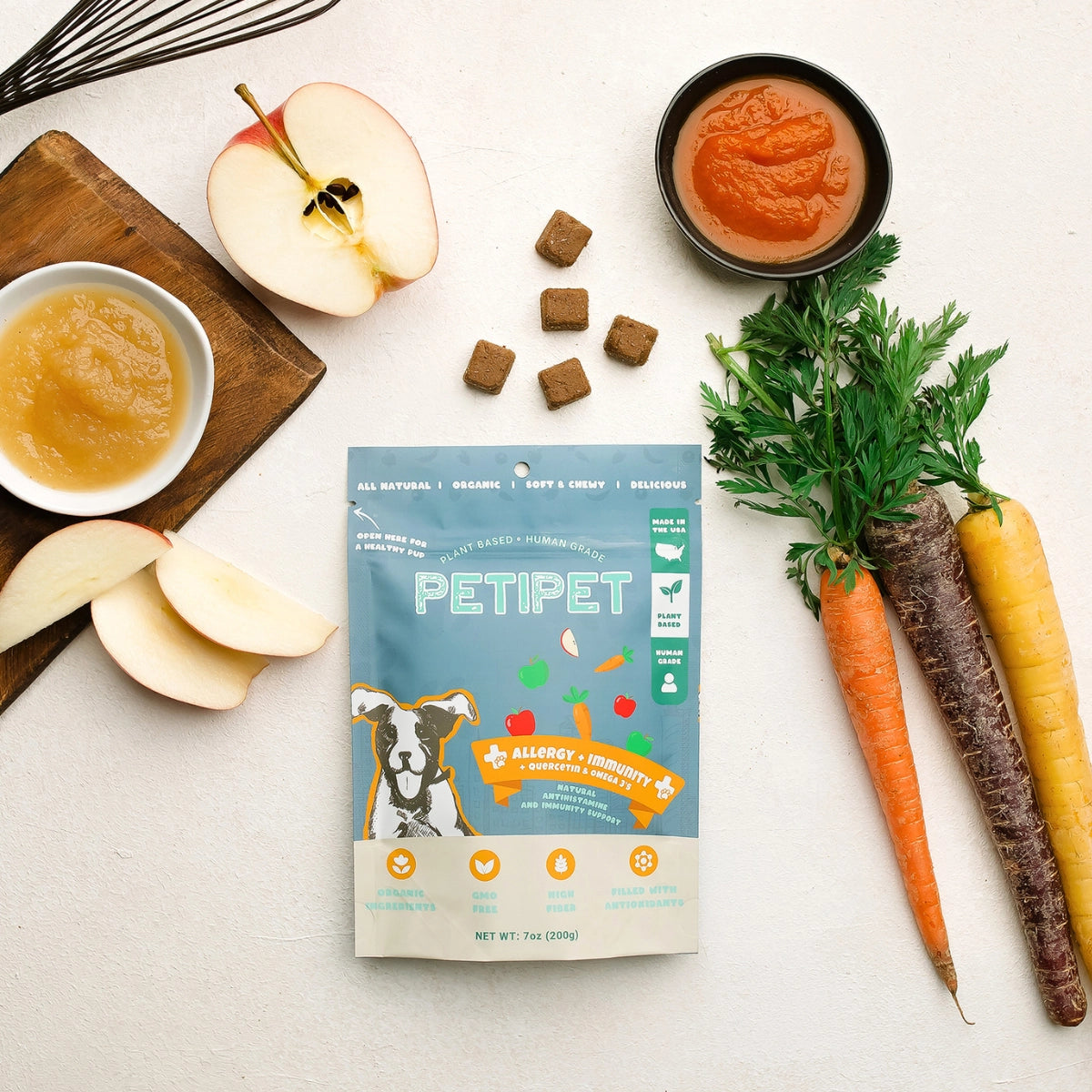 Petipet Allergy Aid Functional Treats - Vegan
