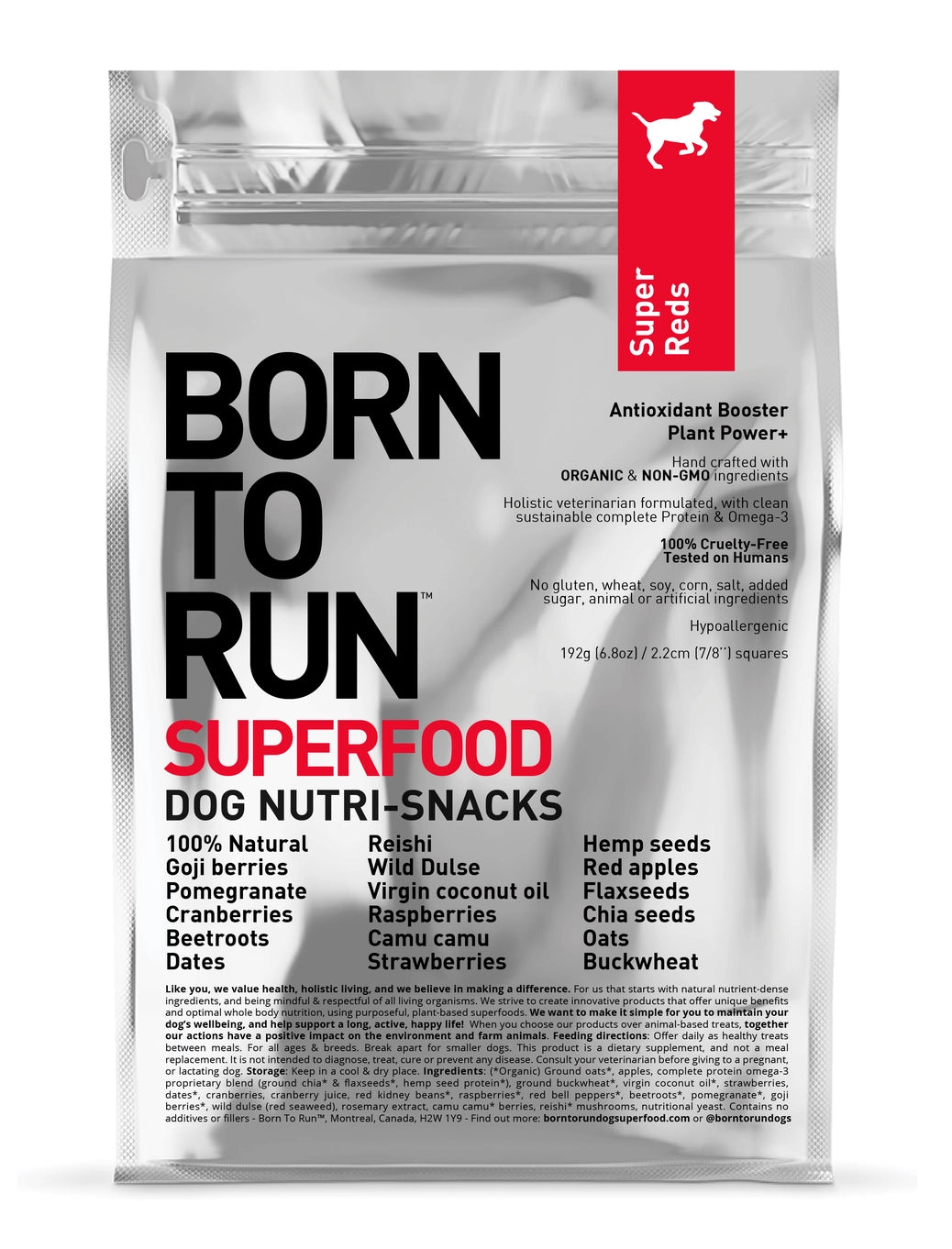 Born To Run Super Reds Antioxidant Booster Treats