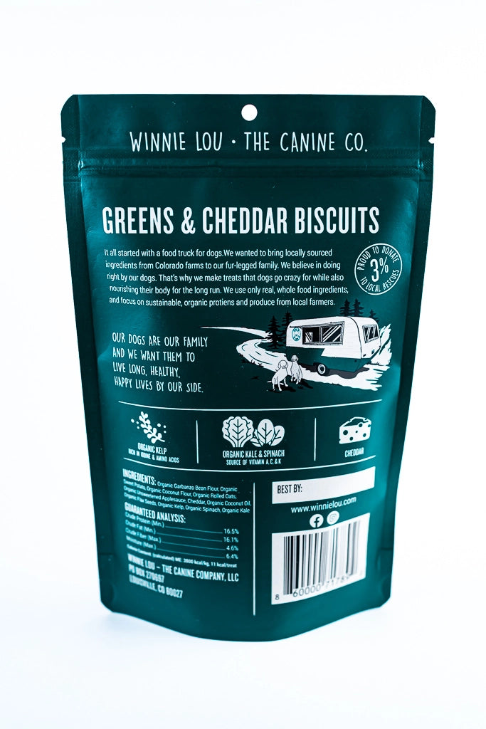 Winnie Lou Greens & Cheddar Pretzels