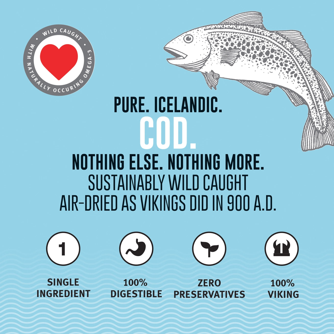 Icelandic+ Mini Cod Fish Chips 2.5oz