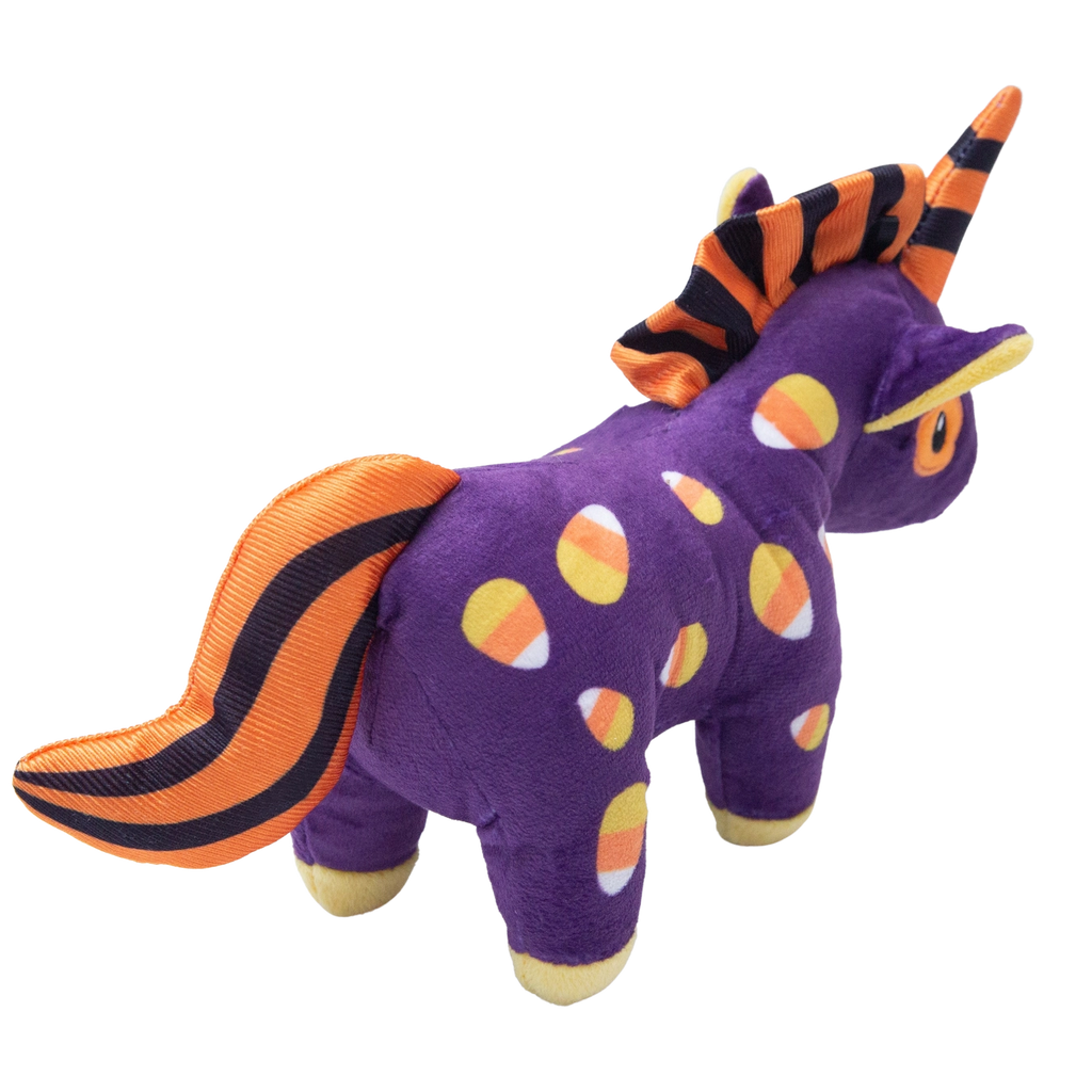 Snug Arooz Candy Corn Unicorn Dog Toy