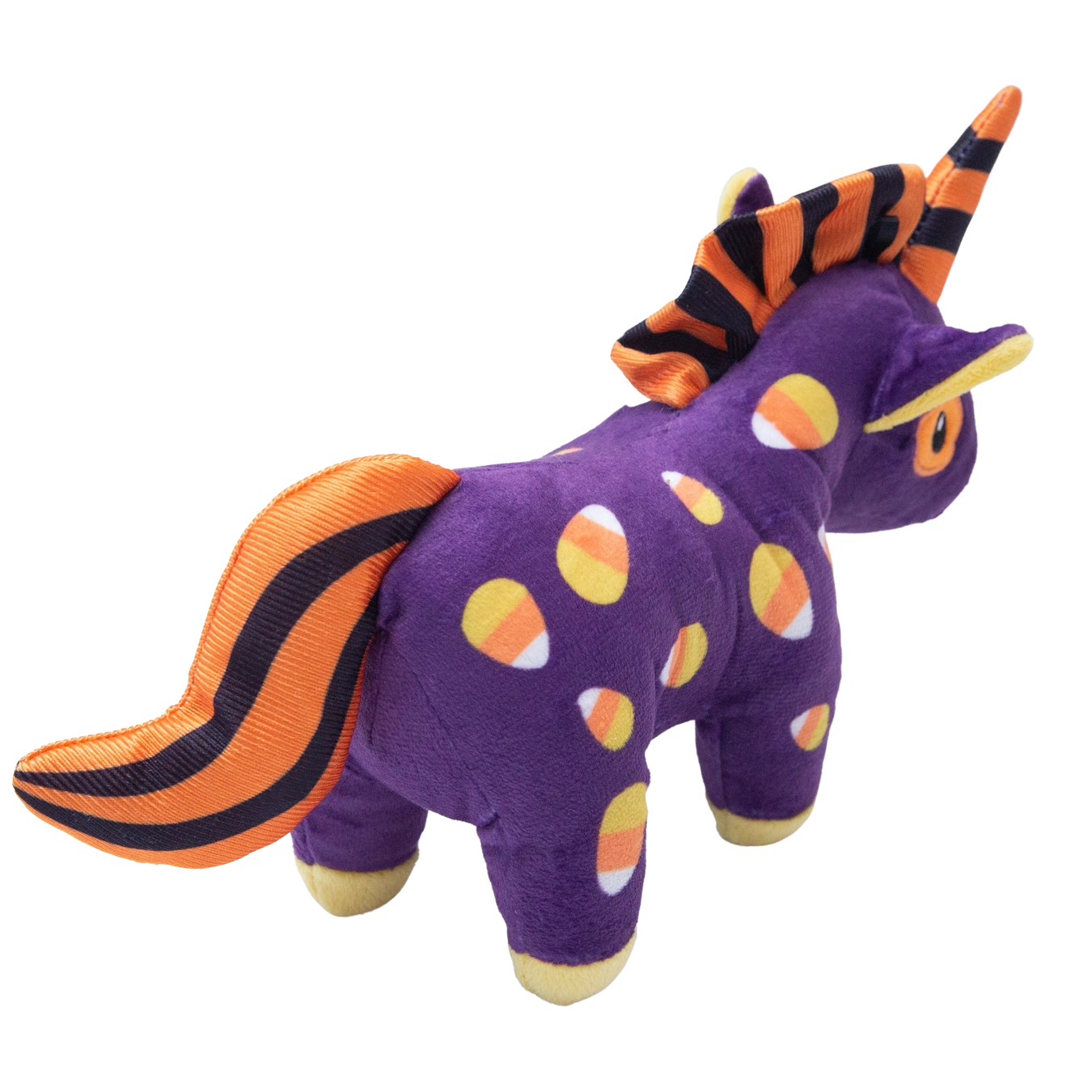 Snug Arooz Candy Corn Unicorn Dog Toy