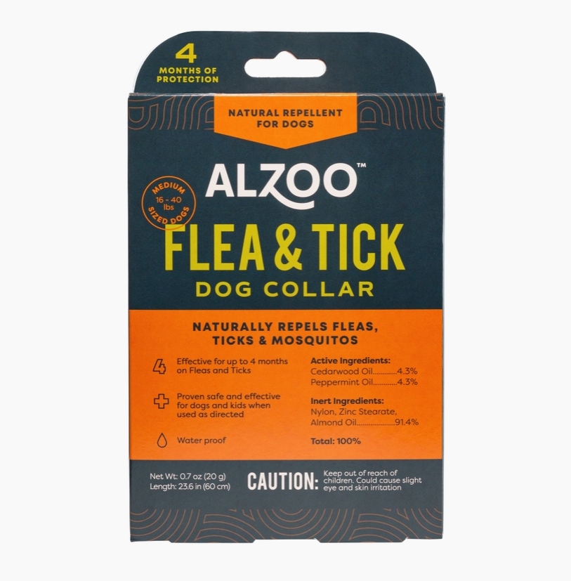 ALZOO Plant-Based Flea & Tick Collar