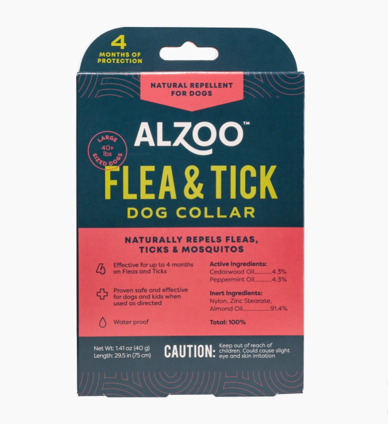 ALZOO Plant-Based Flea & Tick Collar