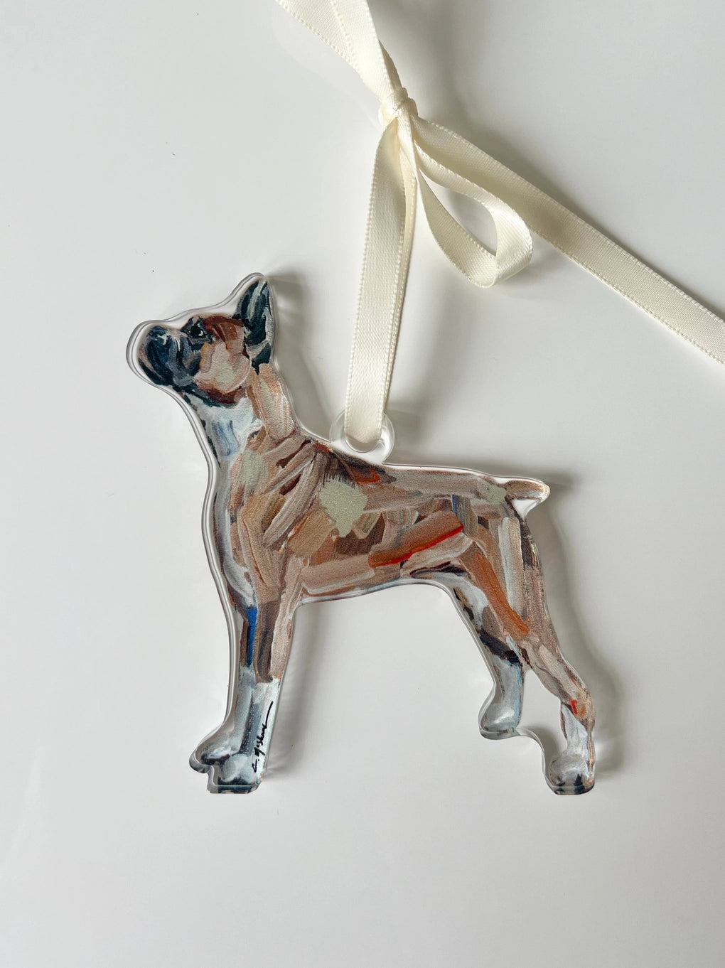Chelsea McShane Dog Ornament