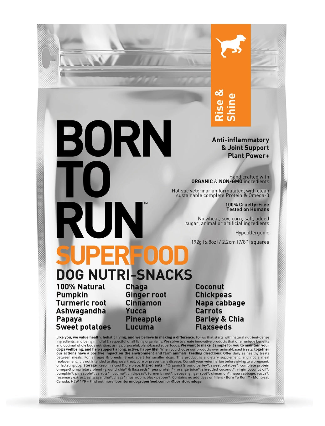 Born To Run Rise & Shine Anti-Inflammatory & Joint Support Treats