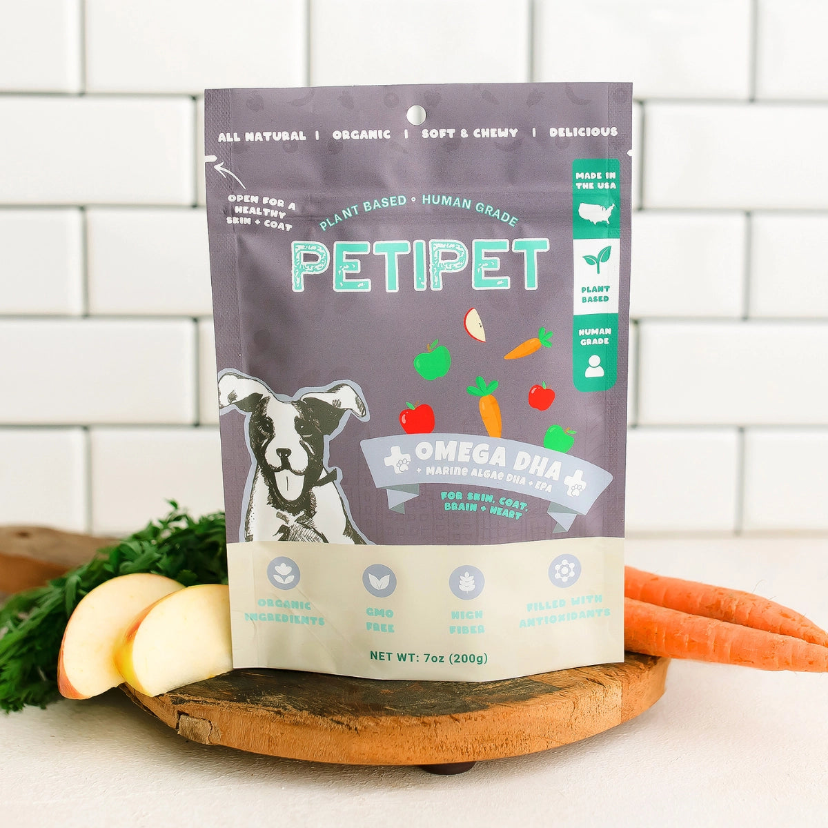 Petipet Omega DHA Functional Treat - Vegan