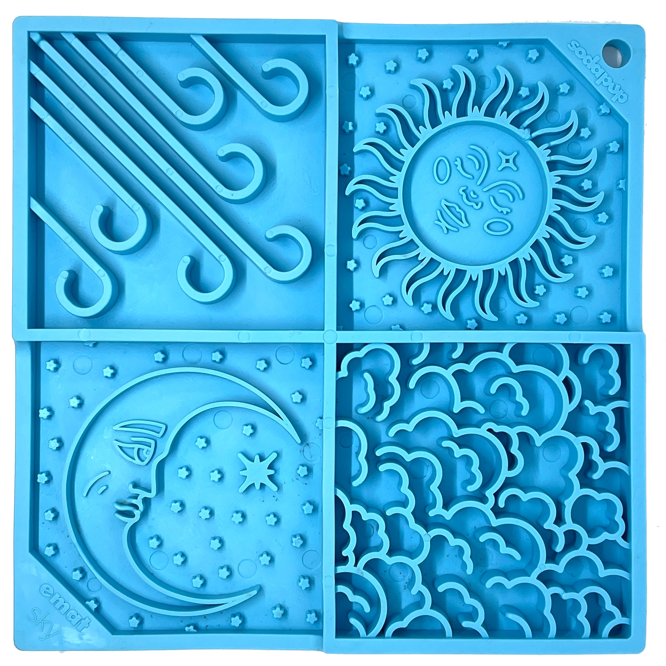 Sodapup Sky Design Enrichment Lick Mat