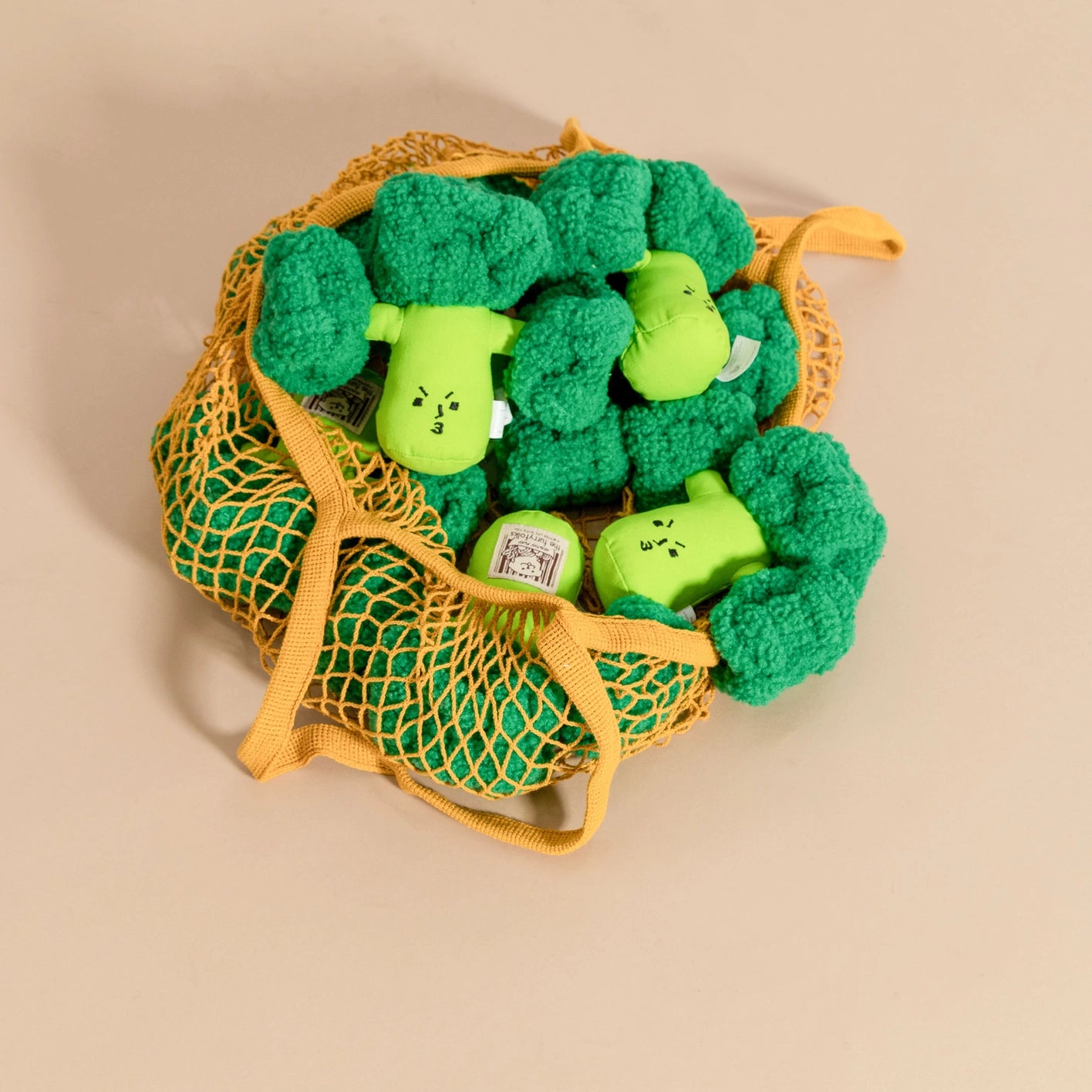 The Furry Folks Broccoli Nose Work Toy