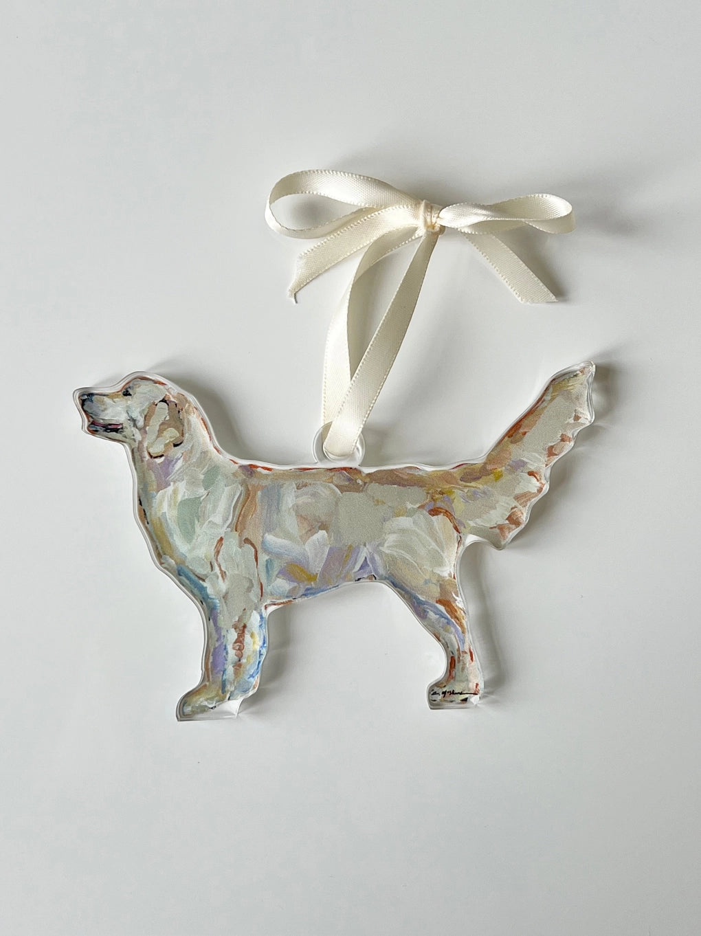 Chelsea McShane Dog Ornament