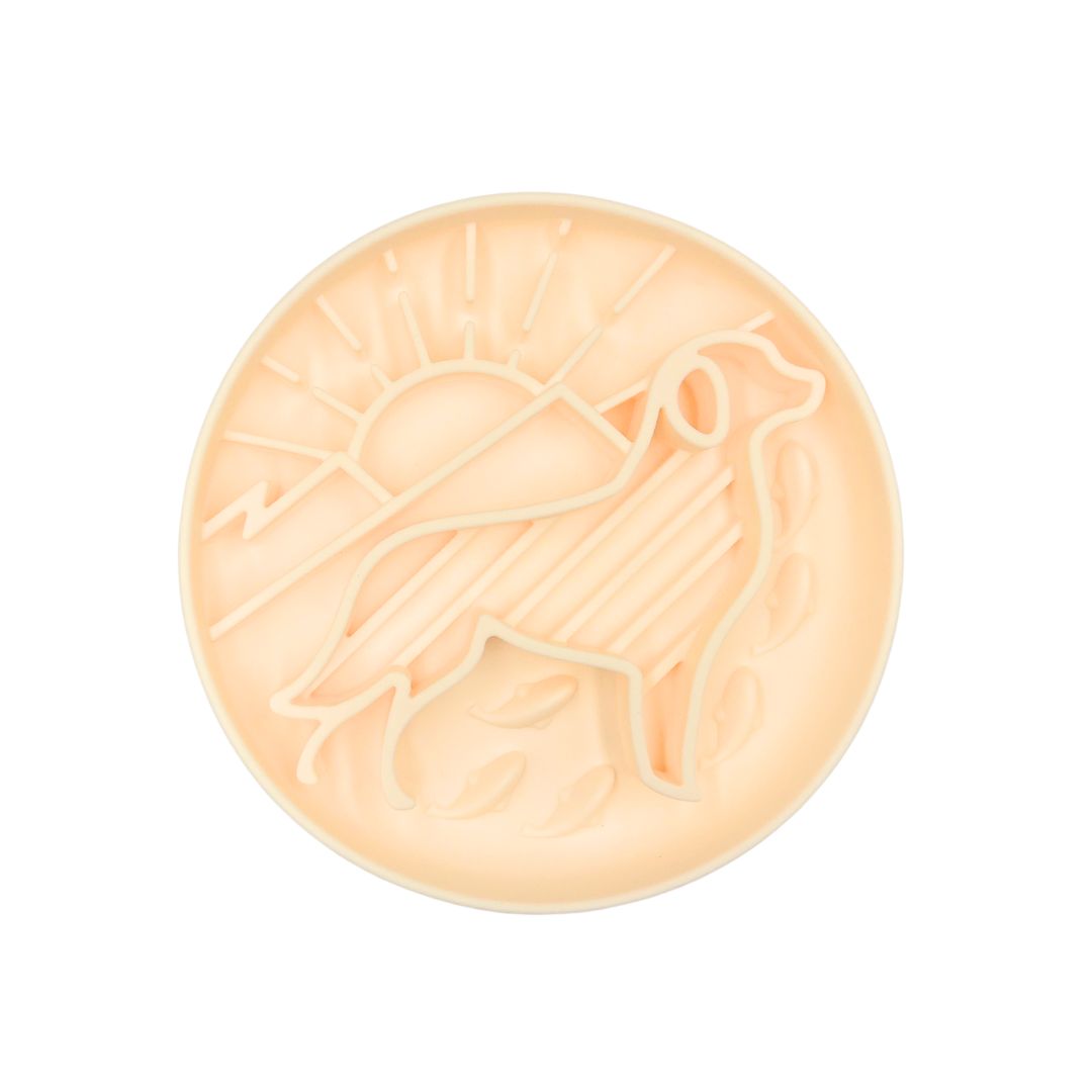 Pawsome Tails Golden Hour Slow Feeder Bowl
