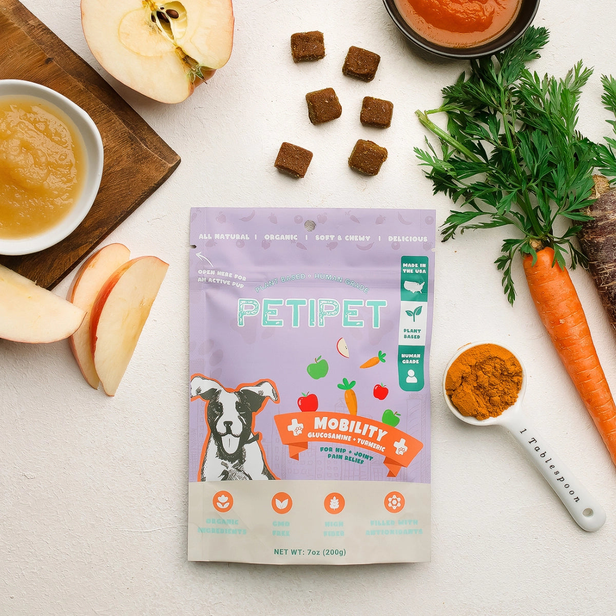 Petipet Mobility Functional Treat - Vegan