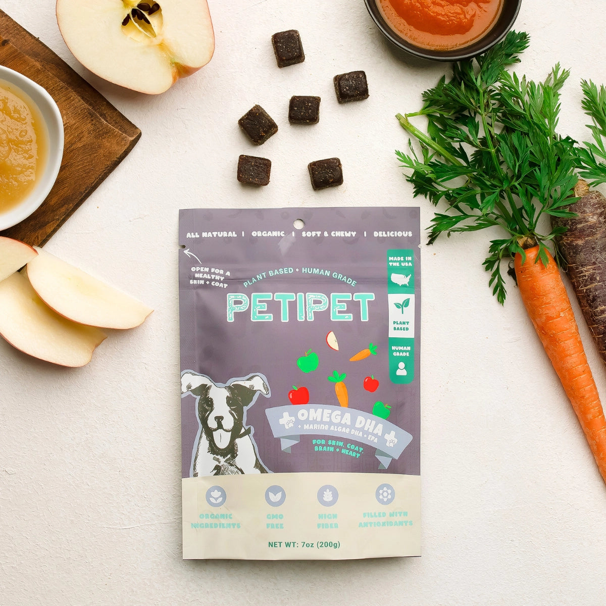 Petipet Omega DHA Functional Treat - Vegan