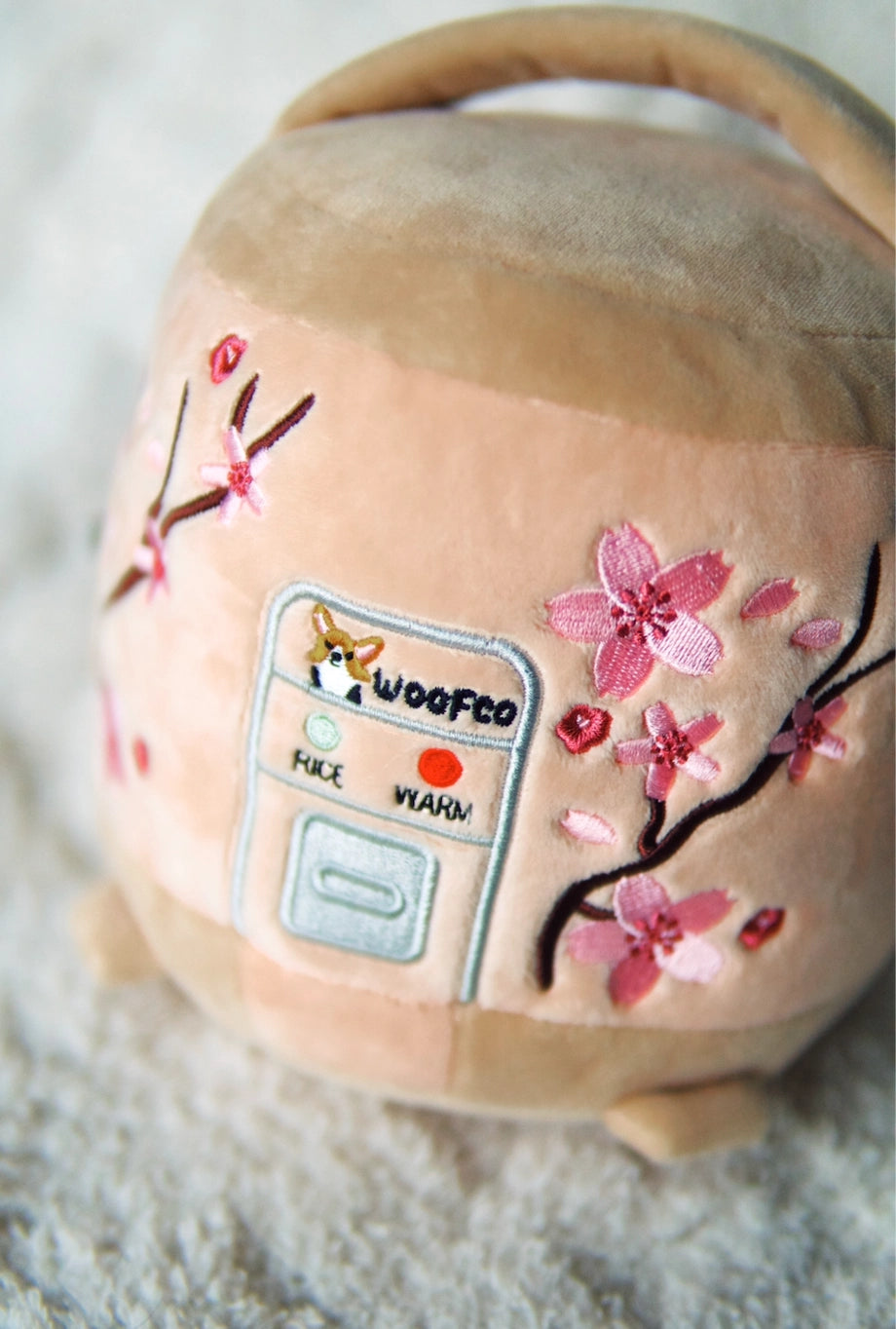 Woof & Co. Rice Cooker Dog Plush Toy