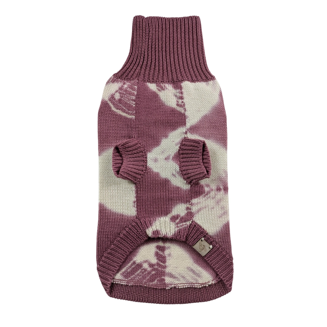 Wooliie Merino Wool Plain Knit Dog Sweater