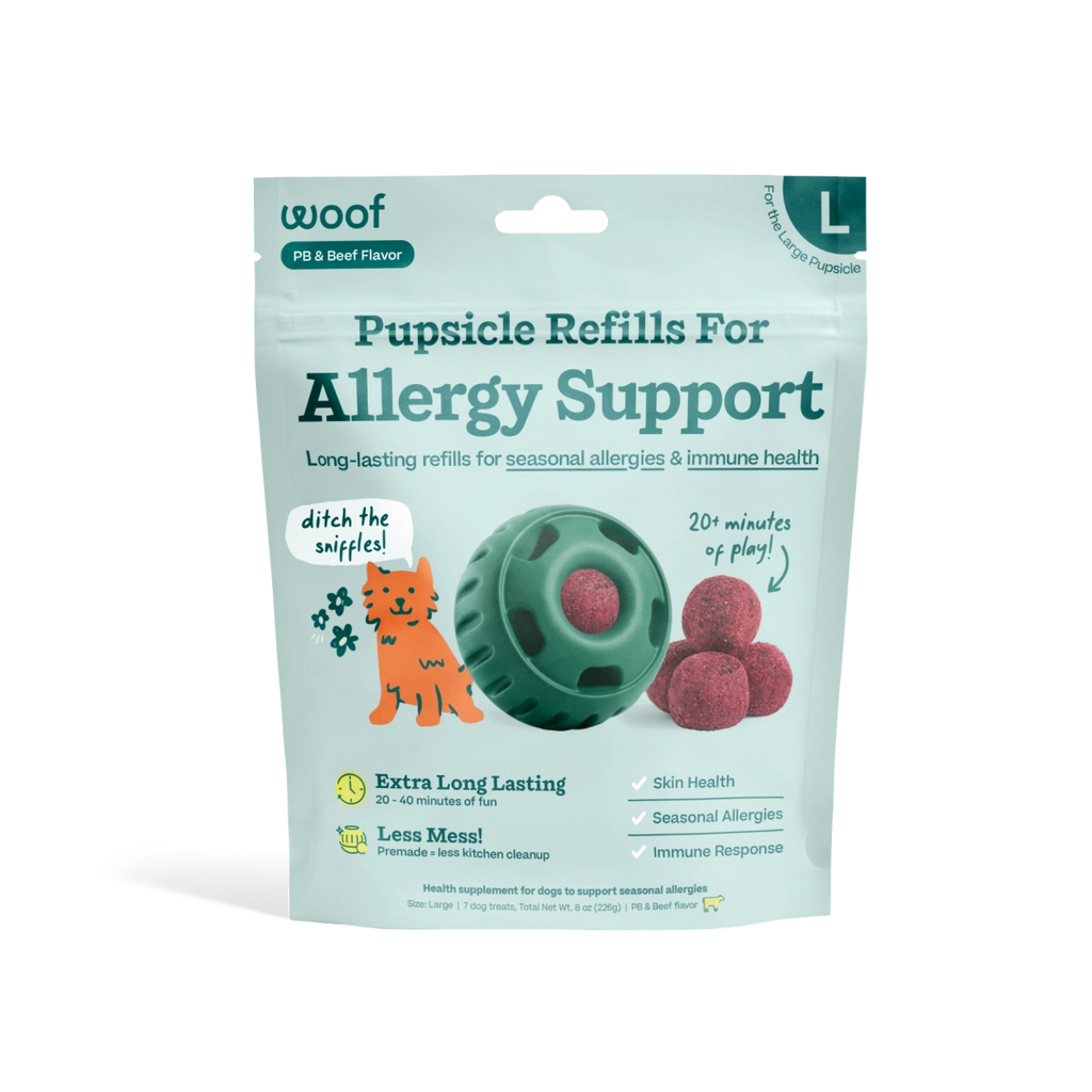 Woof Allergy Support Wellness Pops