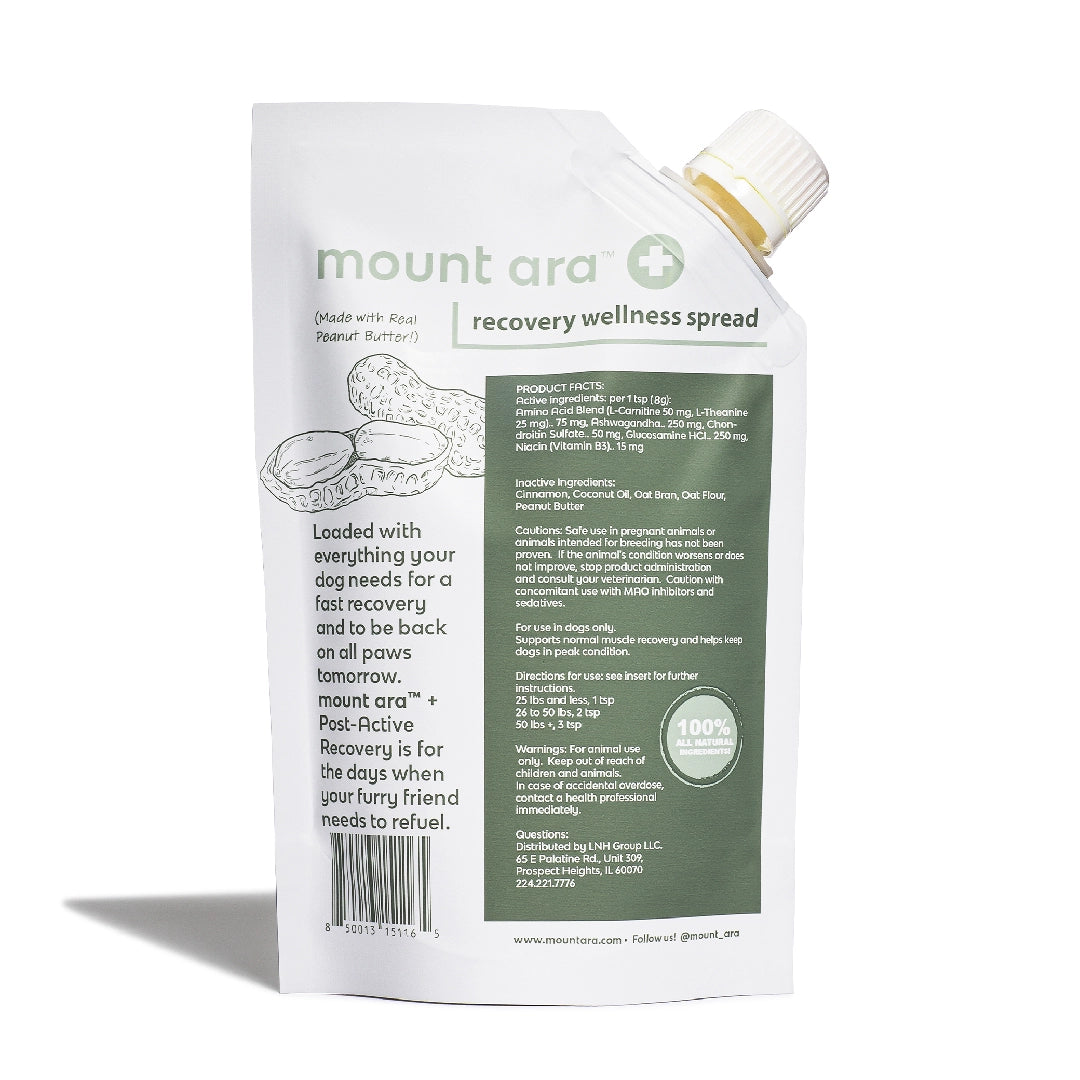 Mount Ara Active Recovery Functional Peanut Butter