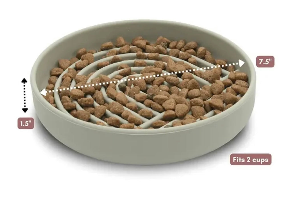Rainbow Silicone Slow Feeder Lick Mat with Suction