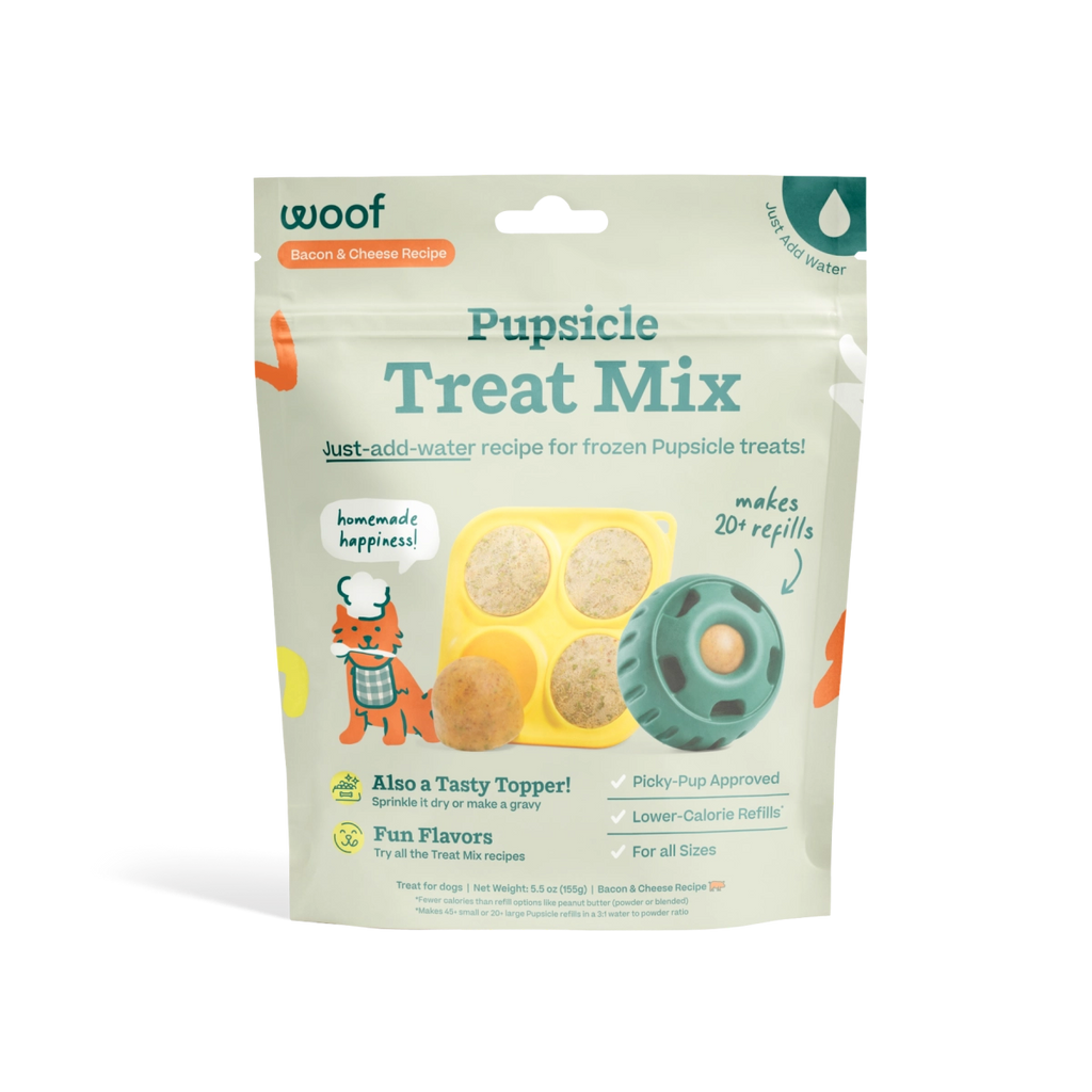 Woof Pupsicle Treat Mix - Bacon & Cheese
