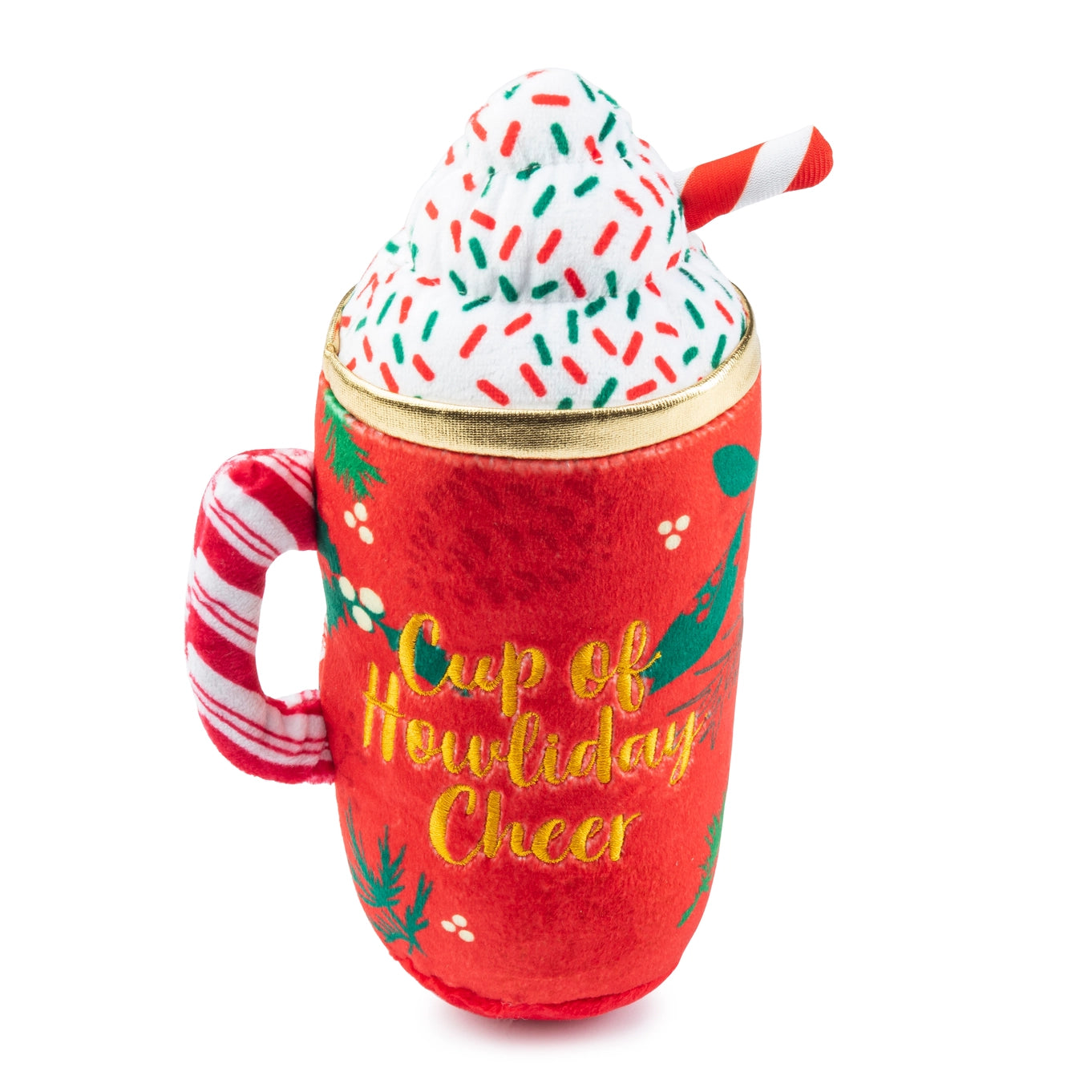 Haute Diggity Dog Howliday Cheer Mug Christmas Dog Toy