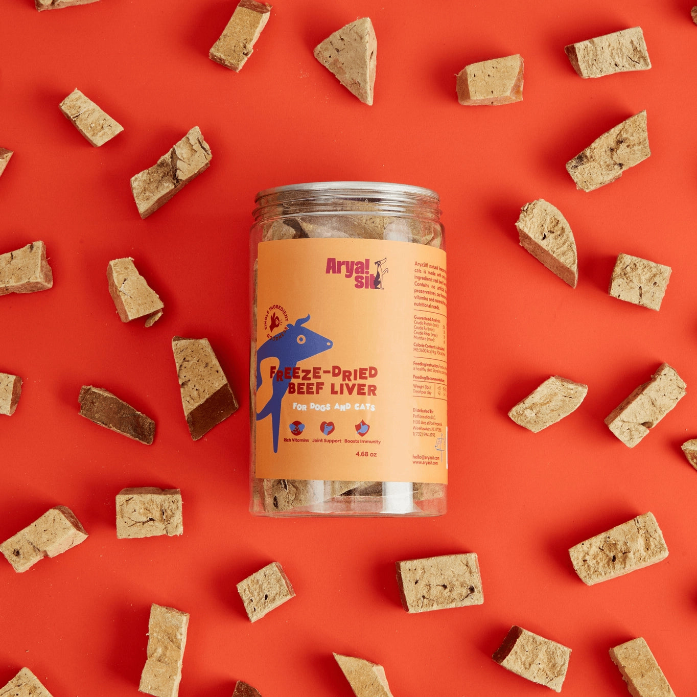 Arya Sit! Freeze Dried Beef Liver