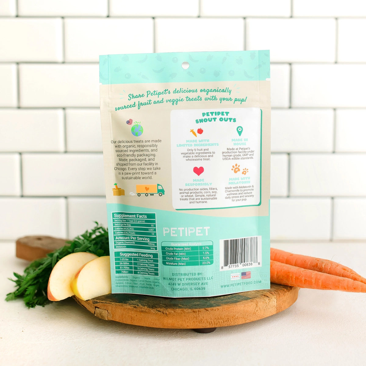 Petipet Calming Functional Treats - Vegan