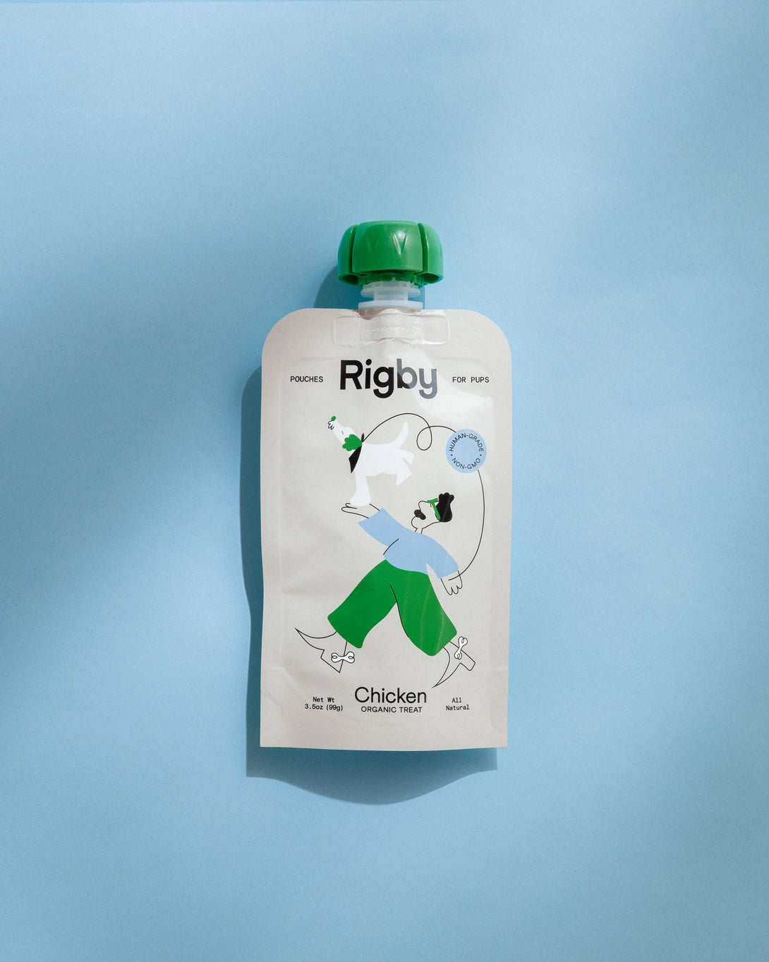 Rigby Organic Chicken Squeeze Pouch - 6 Pack