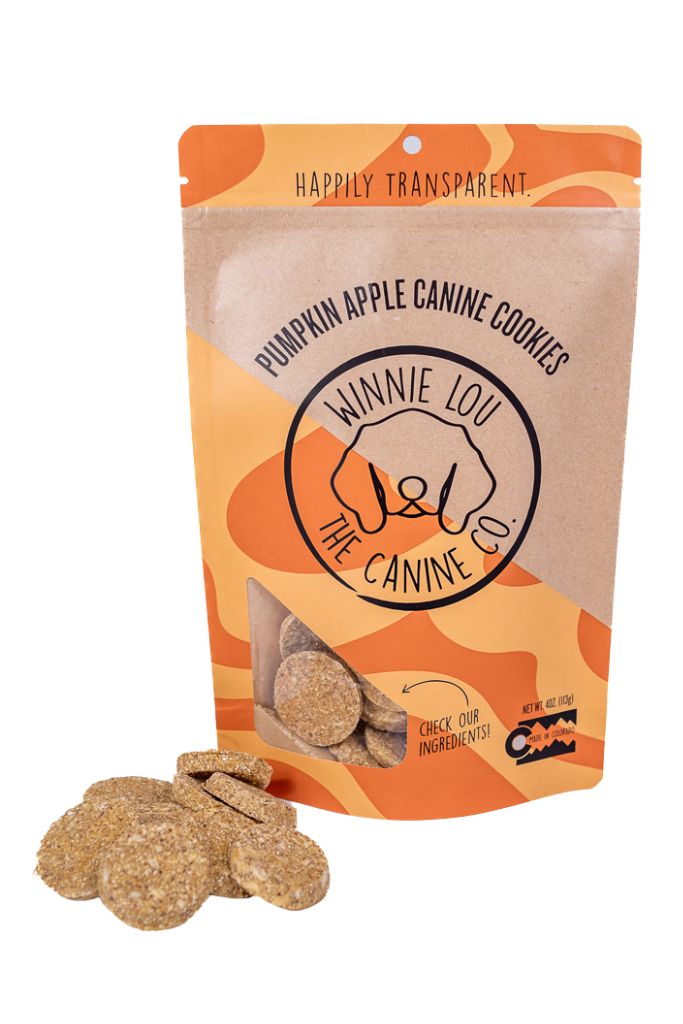Winnie Lou Pumpkin & Apple Canine Cookies