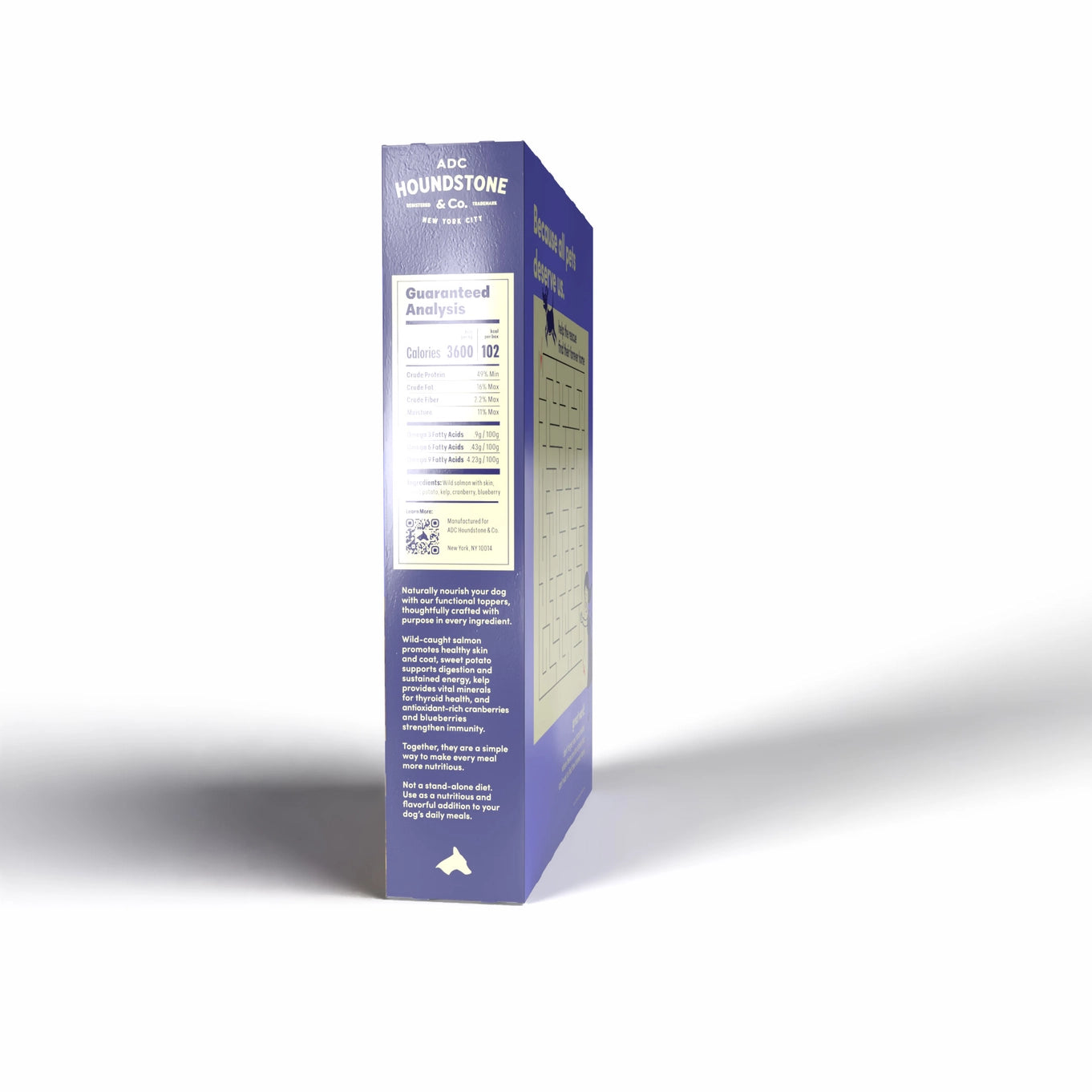 ADC Houndstone Freeze-Dried Dog Food Topper - Omega-3 Formula