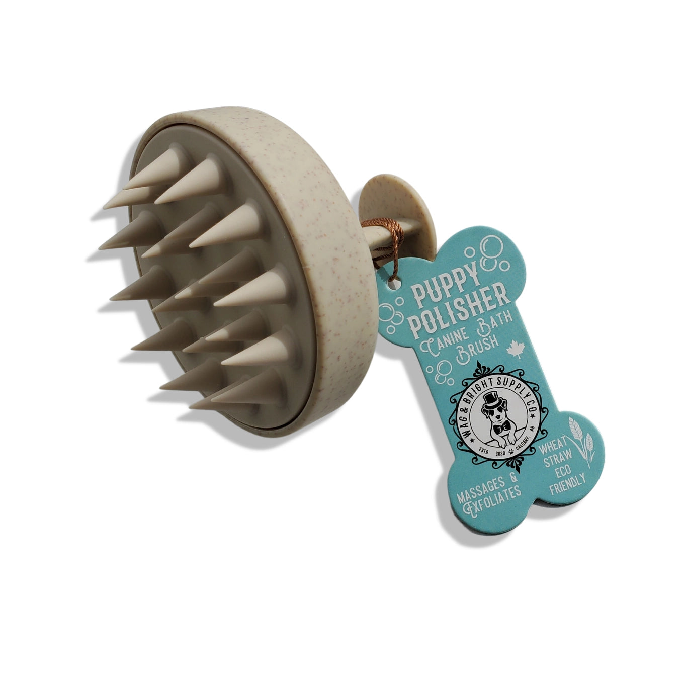 Wag And Bright Puppy Polisher Eco Shampoo Brush
