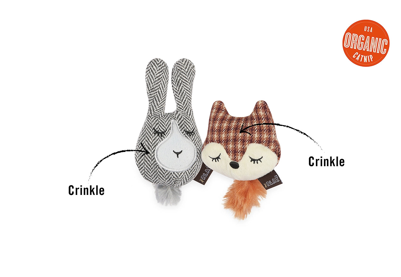 Feline Frenzy Forest Friends - Foxsy and Hopsy