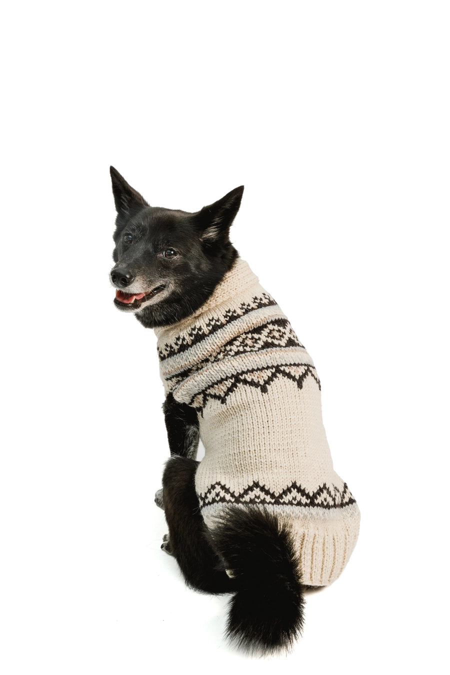 Chilly Dog Alpaca Cream Wyatt Sweater