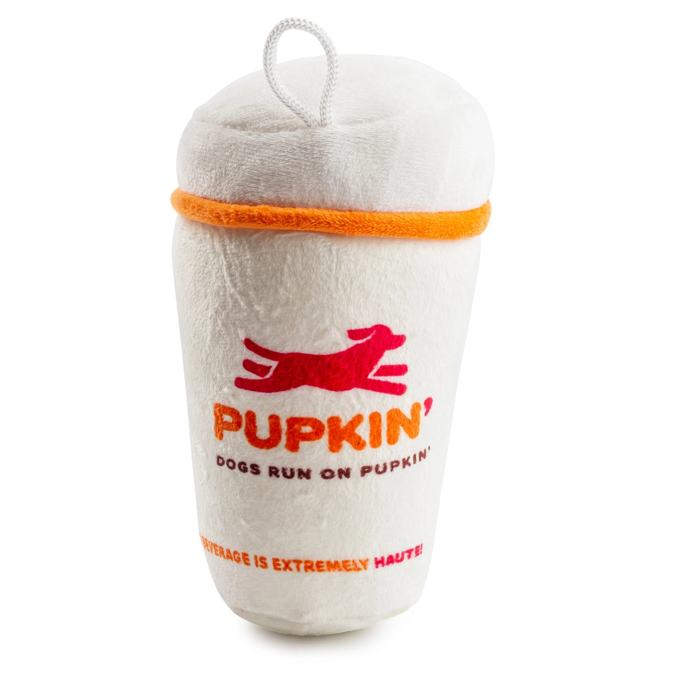 Haute Diggity Dog Pupkin' Donuts Hot Coffee Dog Toy