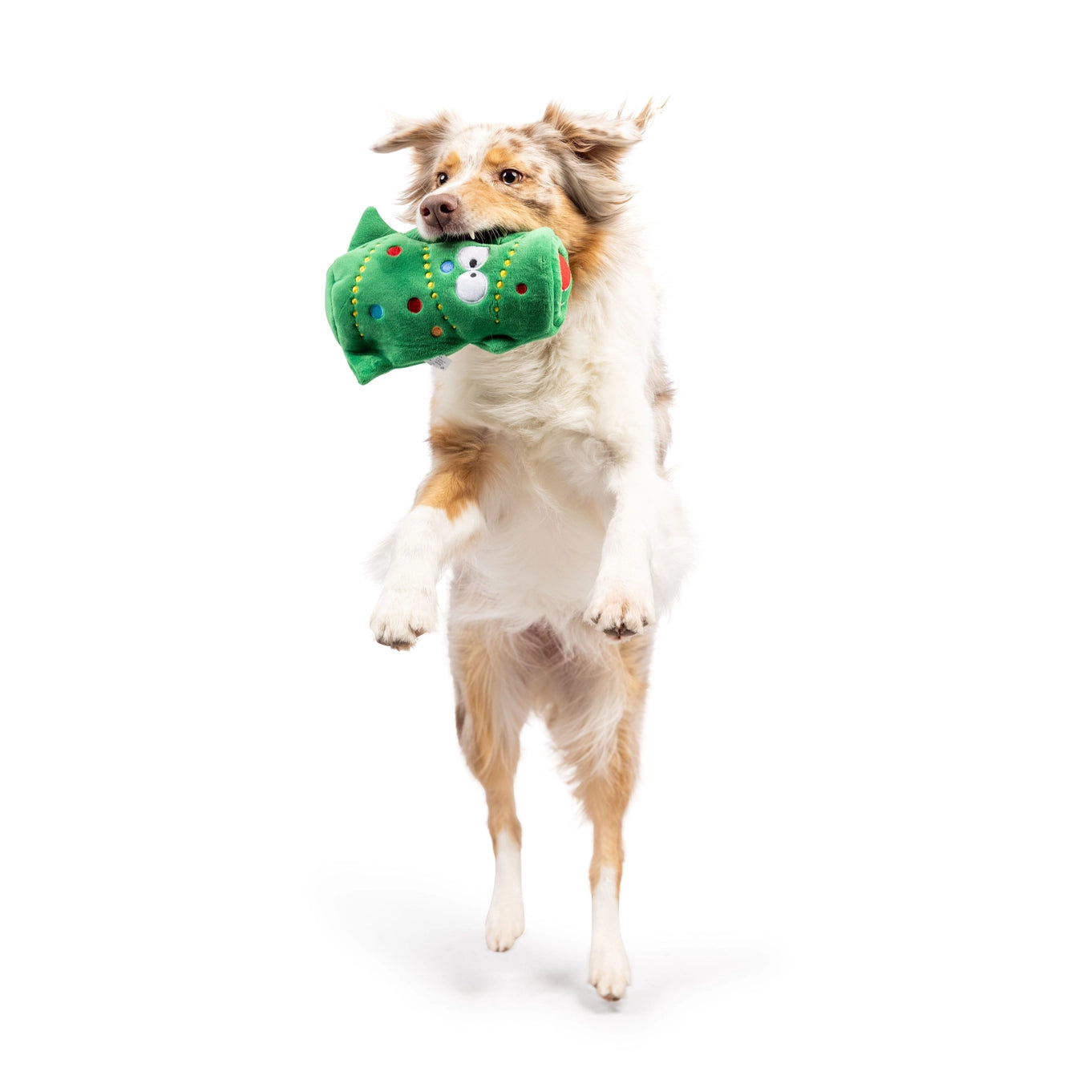Huxley & Kent Squeak 'n Peek Christmas Tree Dog Toy