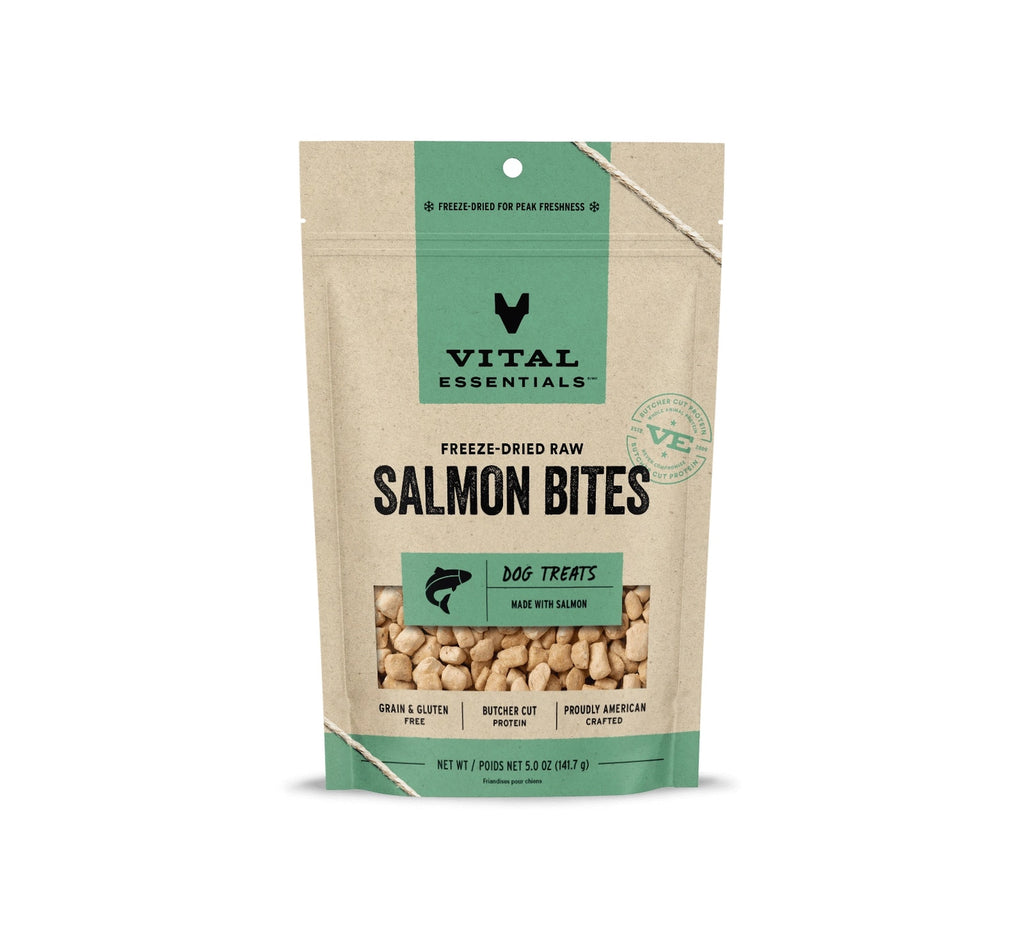 Vital Essentials Freeze Dried Raw Salmon Bites