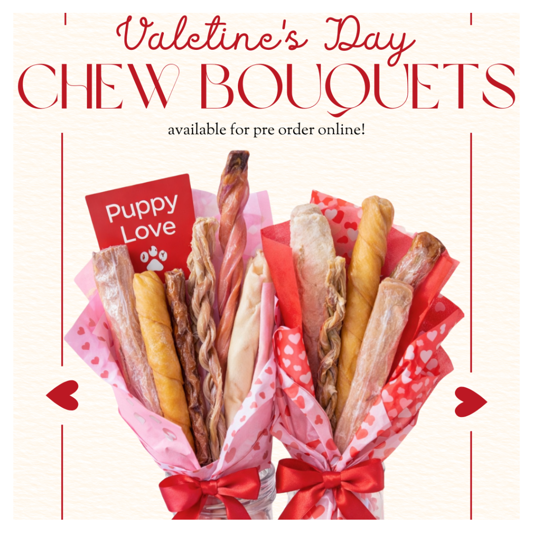 Valentine's Chew Bouquets