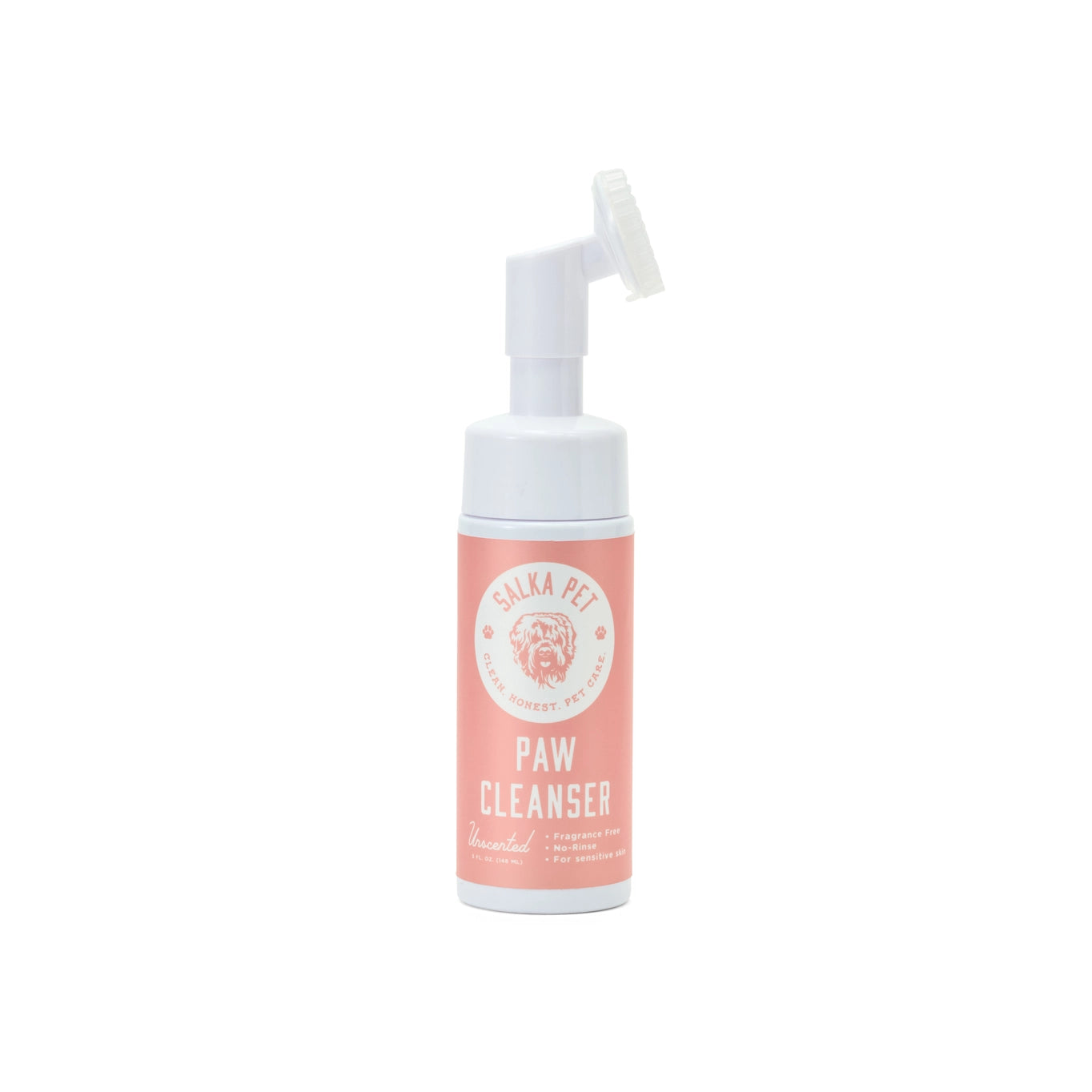 SalkaPet Rinse-Free Dog Paw Cleanser with Aloe + Witch Hazel