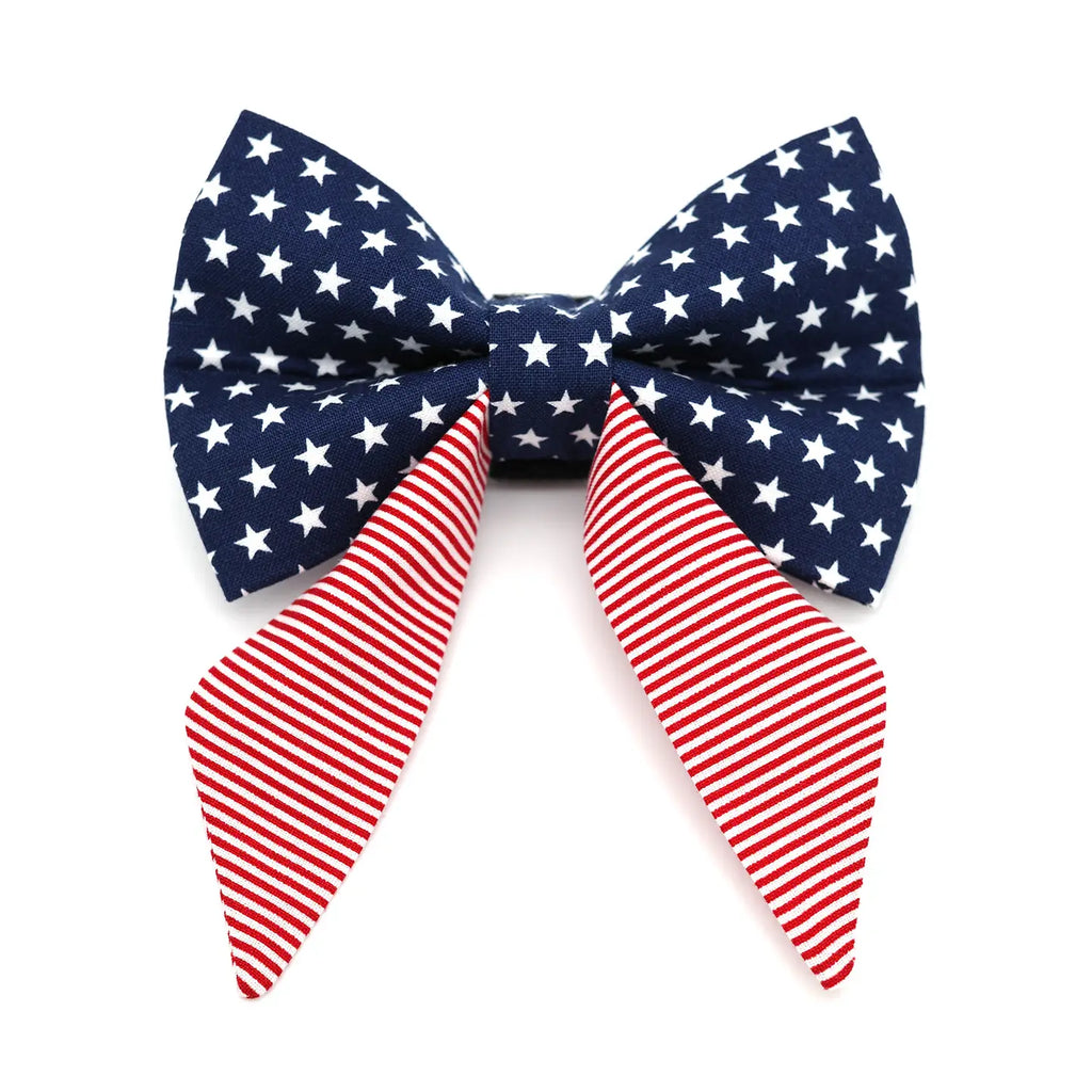 Winthrop Clothing Co. Stars and Stripes Sailor Dog Bow