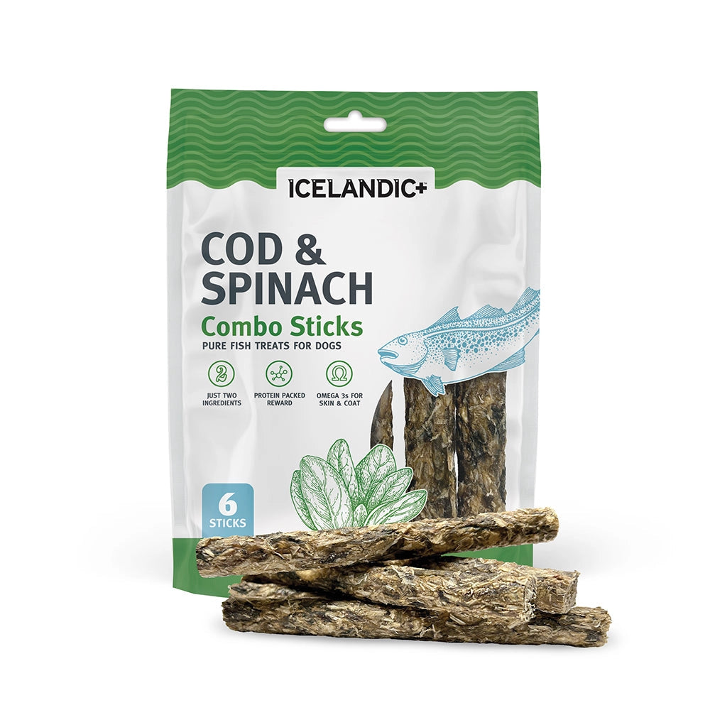 Icelandic+ Cod & Spinach Combo Sticks