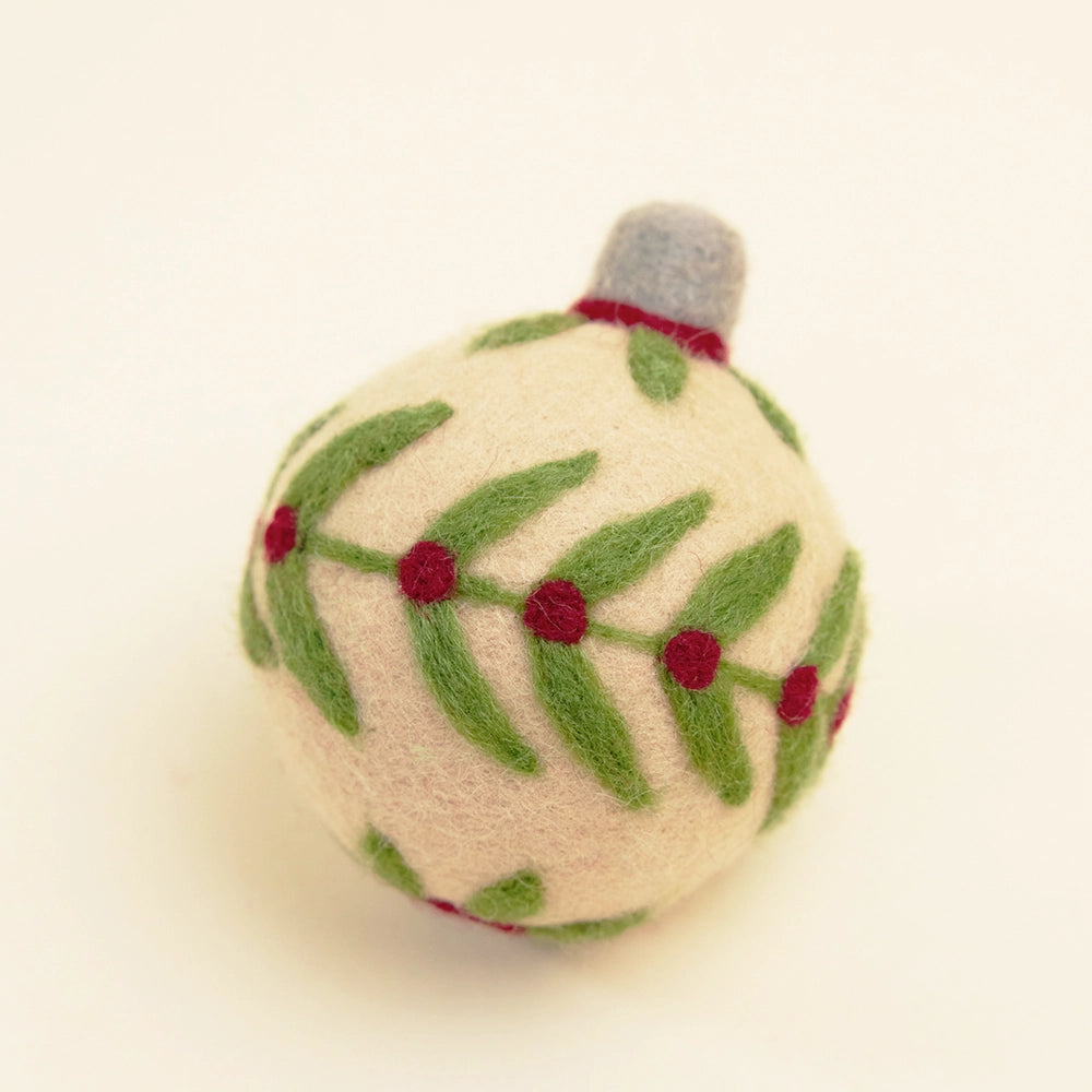 MODERNBEAST Holiday Wool Dog Toys