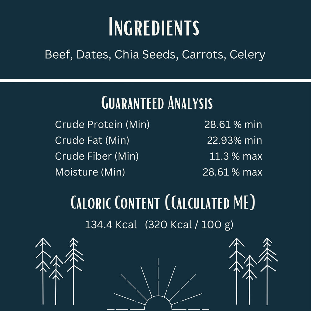 Ruff Bar Beef Ruff Bars - the First Protein Adventure Bar For Dogs