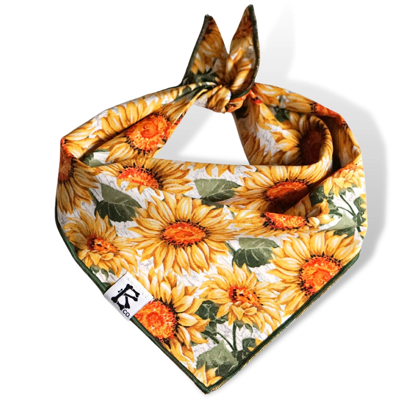 Boneyard Co "Sunflower Farm" Dog Bandana