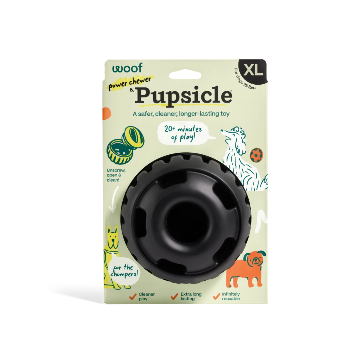 Woof Pupsicle Enrichment Toy