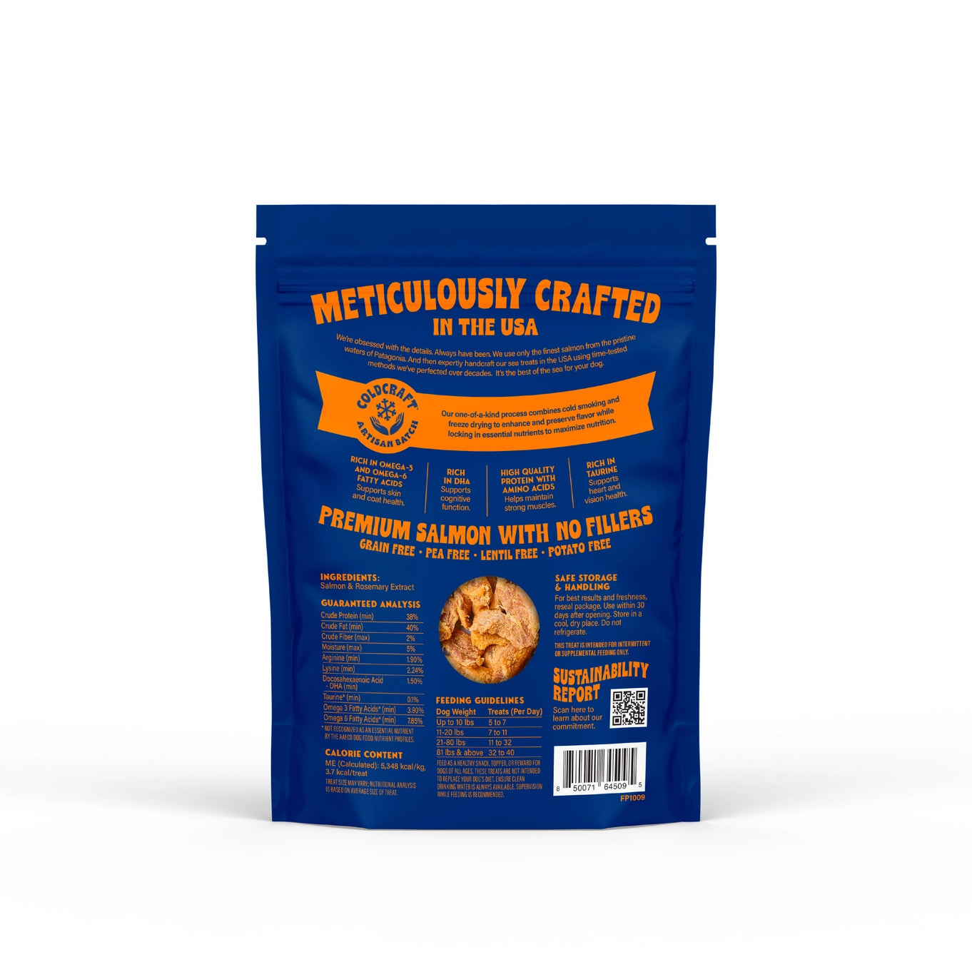 Finfare Freeze Dried Salmon Nuggets For Dogs & Cats