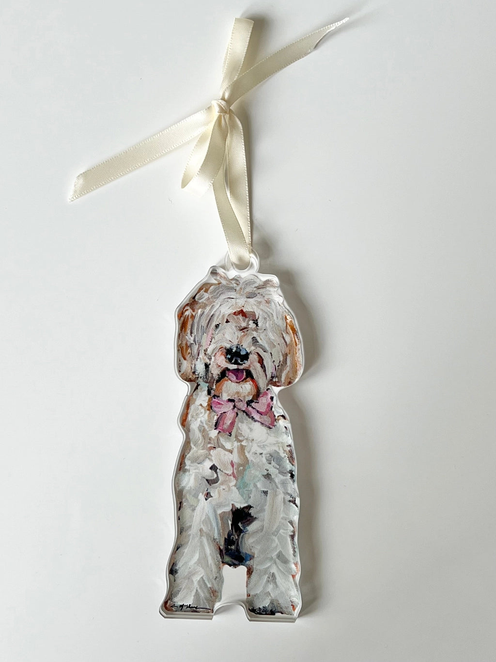 Chelsea McShane Dog Ornament