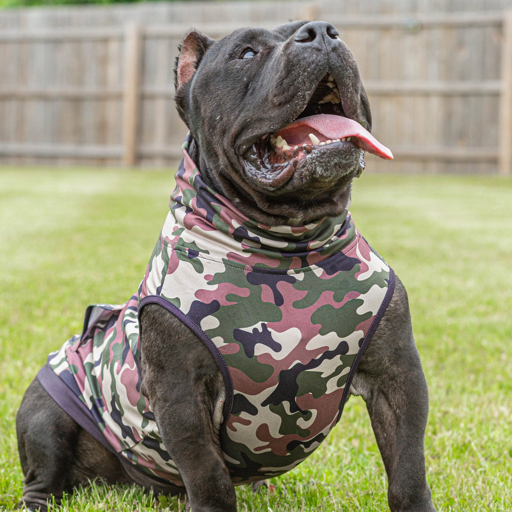 Pittie Clothing Co. Classic Camo Muscle Tee
