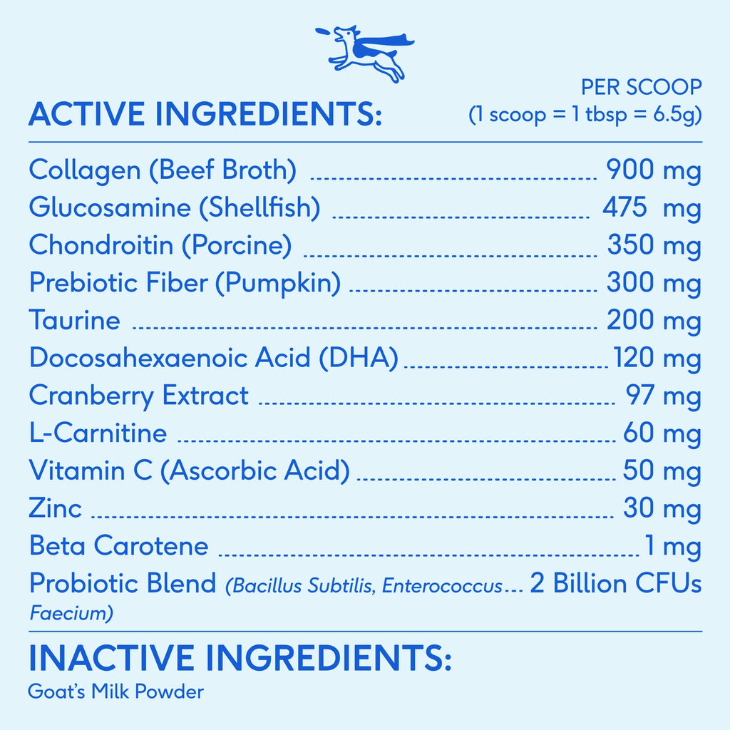 Native Pet The Daily Powder Supplement, 11-in-1 Multivitamins For Dogs